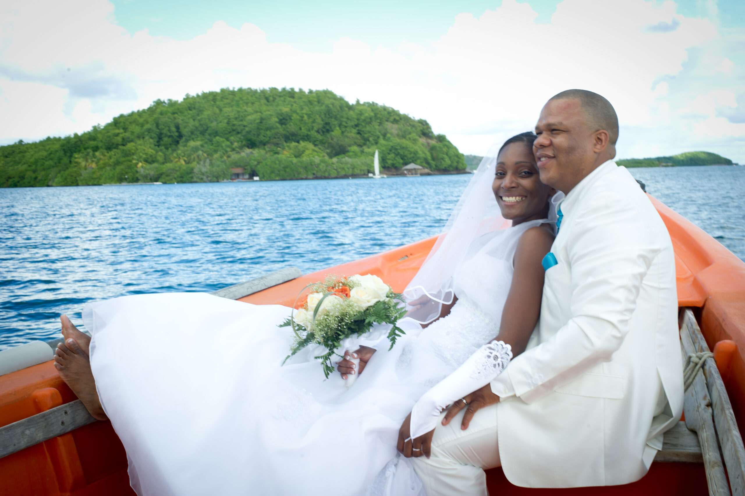 mariage Martinique, yole